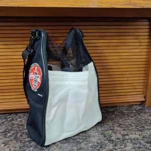 Coca Cola Vintage & Rare 1996 Olympic Expandable Over The Shoulder Carry Tote